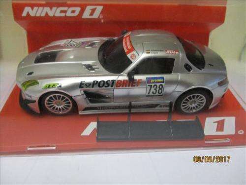 1/32 SCALE NINCO SLOT CAR MERC SLS GT3 POSTBRIEF