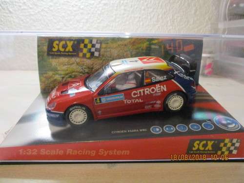 1/32 SCALE SCX SLOT CAR CITROEN XSARA WRC (SAINZ)