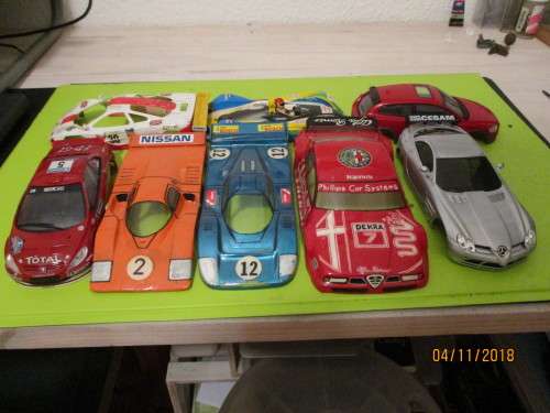 SLOT CAR BODIES 7 X 1/32 SCALE 1 X 1/24 SCALE