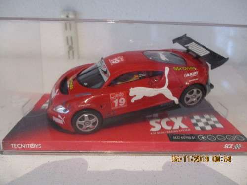 1/32 SCALE SCX SLOT CAR SEAT CUPRA GT