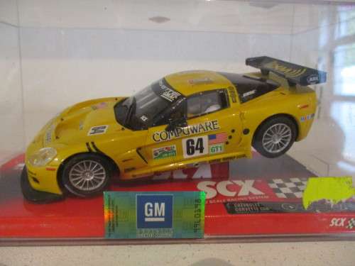 1/32 SCALE SCX SLOT CAR CHEV CORVETTE C6R
