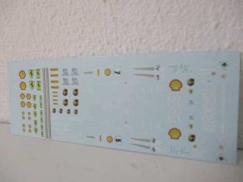 1/32 SCALE SLOT CAR OR DIE CAST WATERSLIDE DECALS FOR F1 FERRARI (2019)