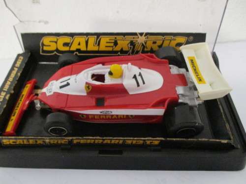 1/32 SCALE SCALEXTRIC SLOT CAR FERRARI 312 T3 (SPARES OR REPAIRS)