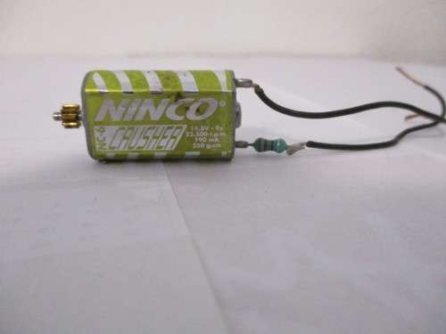1/32 SCALE NINCO SLOT CAR MOTOR NC6 WITH PINION