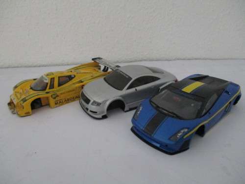 1/32 SCALE SLOT CAR BODIES AND CHASSIS (NINCO AND SLOT IT