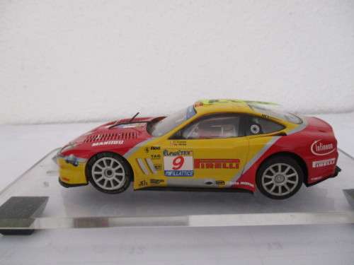 1/32 SCALE SCX SLOT CAR FERRARI 550 ( DIGITAL NOT TESTED)