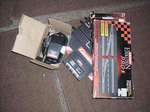 132 SCALE CARRERA TRACKS AND TRANSFORMER PRO X