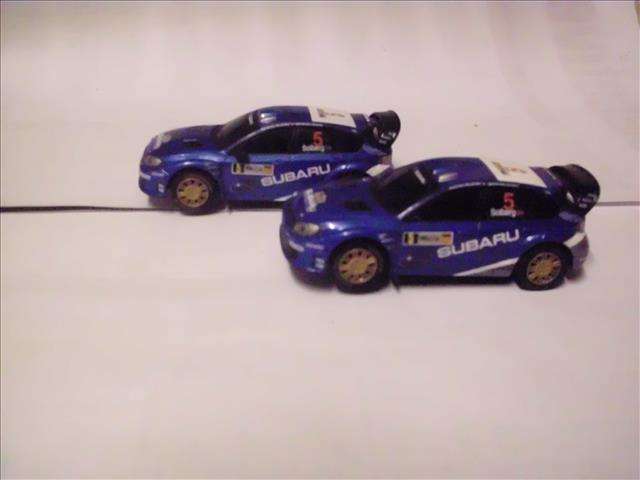143 SCALE CARRERA GO SLOT CARS SUBARU