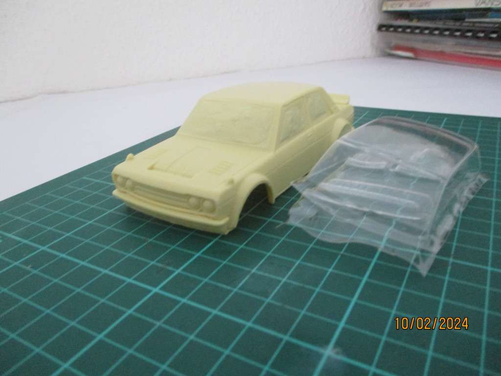 1/32 SCALE RESIN SLOT CAR BODY DATSUN 510
