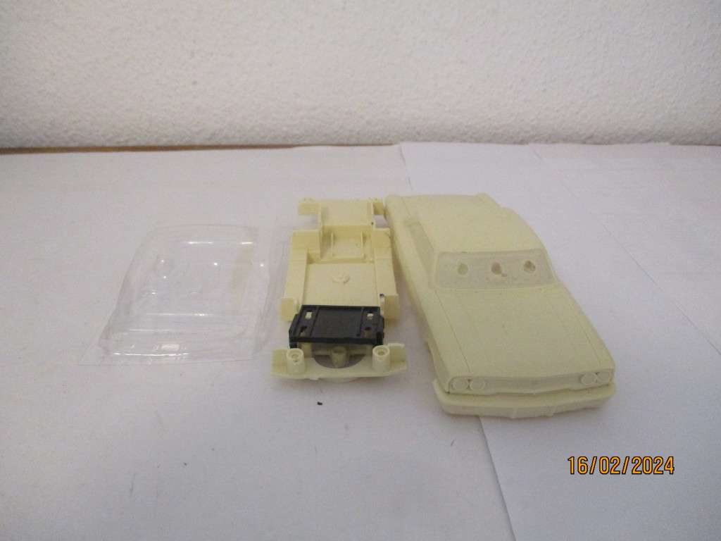 1/32 SCALE RESIN SLOT CAR BODY AND CHASSIS 63 FORD GALAXIE