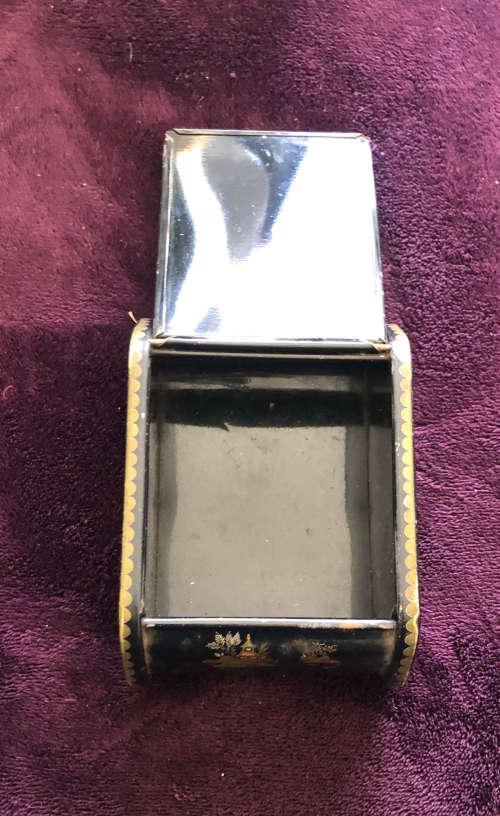 Stunning Vintage Hand Painted Box