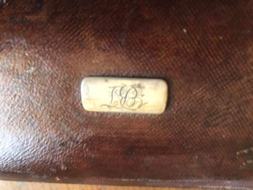 SILVER  HALLMARKED BIRMINGHAM c 1846 CHILDREN'S CHRISTENING / CUTLERY SET