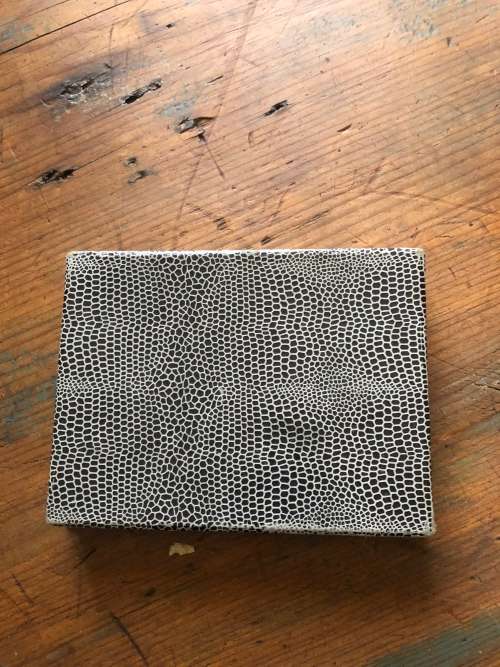 Vintage Made In Holland Nickle Silver Coffee Spoons In Original Box