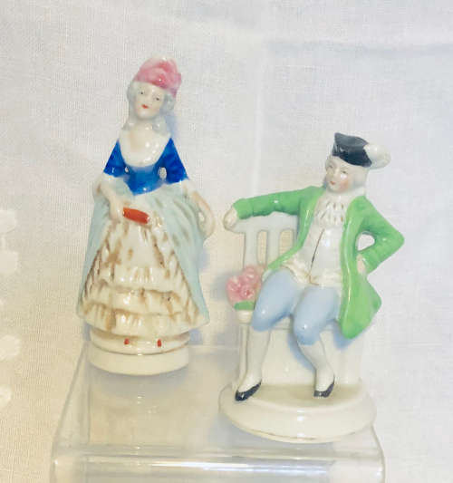Vintage Character Salt And Pepper Pots