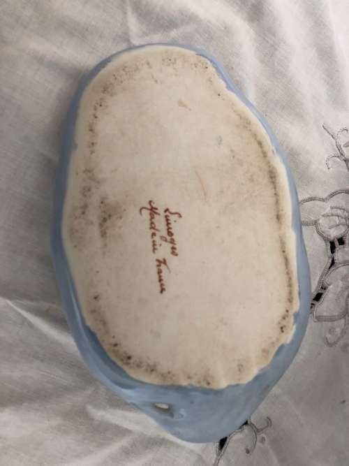 VINTAGE FRENCH LIMOGES BASKET