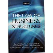 JUTA Law of Business Structures for UNISA LML4806