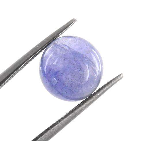 IGLI Certified Cabochon 4.11 Carat Tanzanite Stone