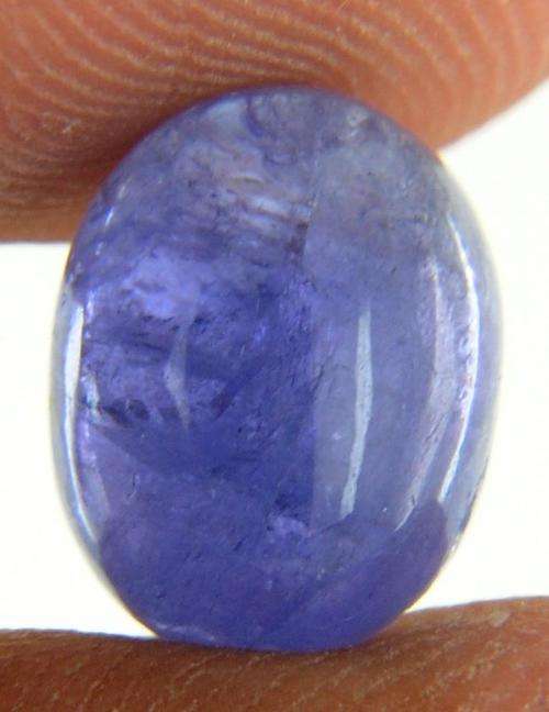 5.97 Carat Tanzanite Gemstone - Oval Cabochon-MGL Certified