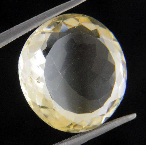 9.38 Carat  IGLI Certified Round Shape Citrine Gemstone