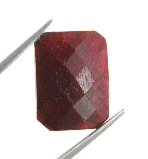 12.68 Ct MGL Certified Natural Precious Ruby Gemstone for Ring or Pendant Mounting