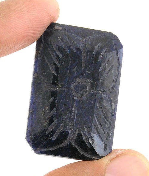 151.70 Carat Emerald Cut Natural Blue Sapphire Gemstone-MGL Certified