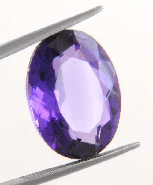12.74 Ct MGL Certified Oval Mixed Hydro Amethyst Gemstone