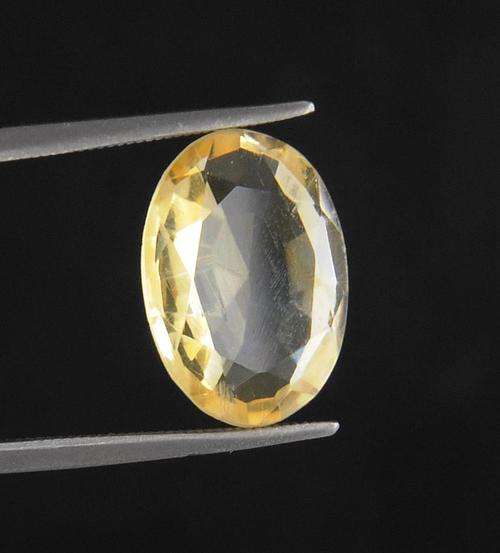 4.05 Ct MGL Certified Oval Mixed Brazil Citrine Gemstone