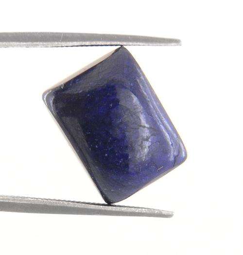 11.03 Ct Rectangular Cabochon Natural Blue Sapphire Gemstone