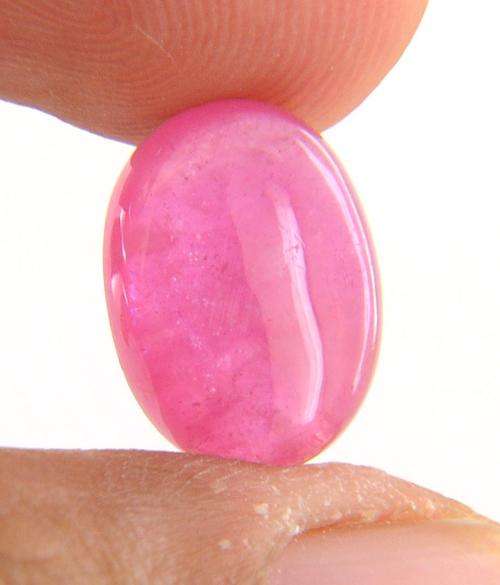 7.82 Carat Certified Oval Cabochon Shape Ruby Gemstone