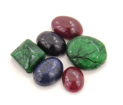 60.95 Ct Ruby,Emerald and Sapphire Gemstone Lot