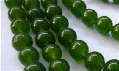 Natural emerald gemstone round loose beads 15" strand