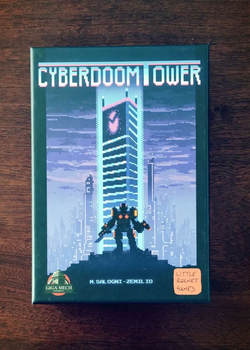 [SALE] Cyberdoom Tower - A Solo and Co-op Futuristic Dungeon Delve Experience Card Game (USA Import)