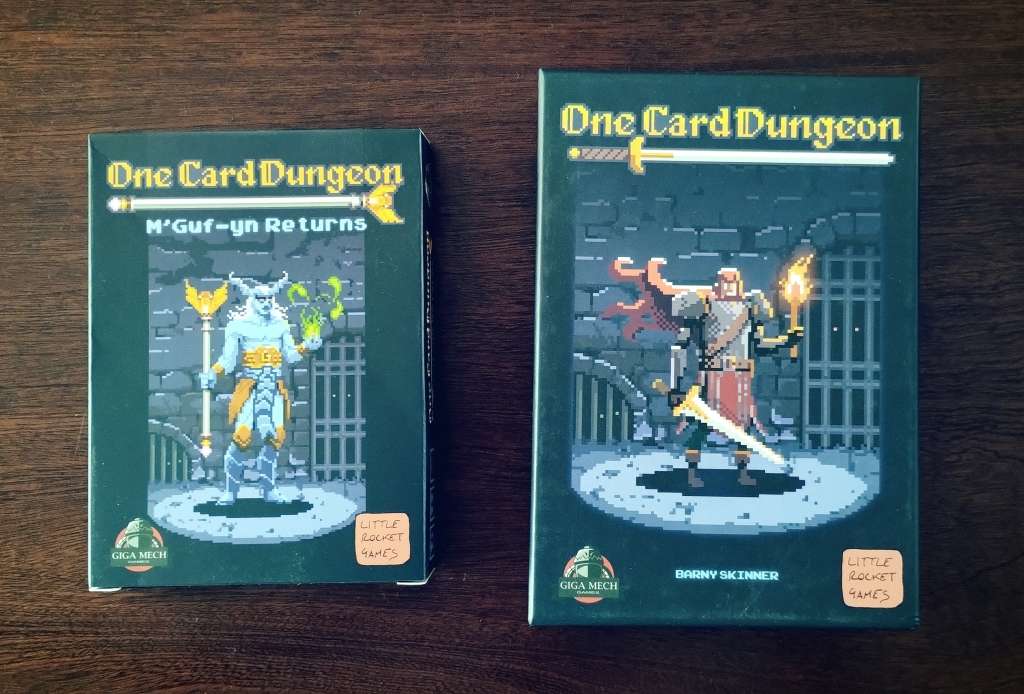 [SALE] One Card Dungeon + One Card Dungeon Expansion M`GUF-YN Returns Card Game (USA Import)