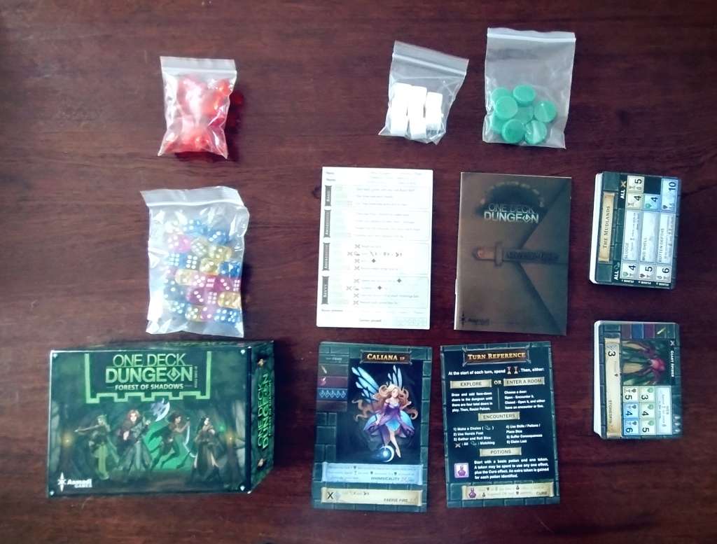 One Deck Dungeon: Forest of Shadows Card Game