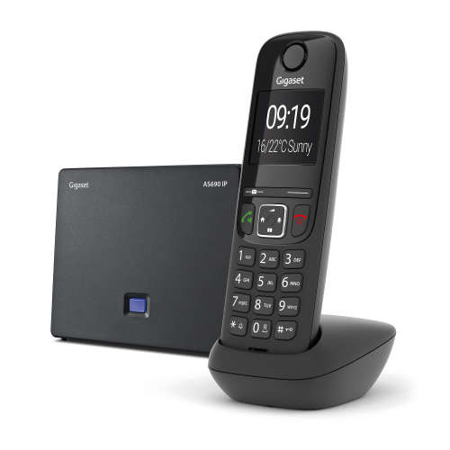 Gigaset AS690IP VoIP and Landline Cordless Phone