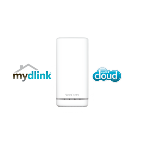 D-Link DNS-327L ShareCenter 2-Bay Cloud Pearl White Network Storage Enclosure