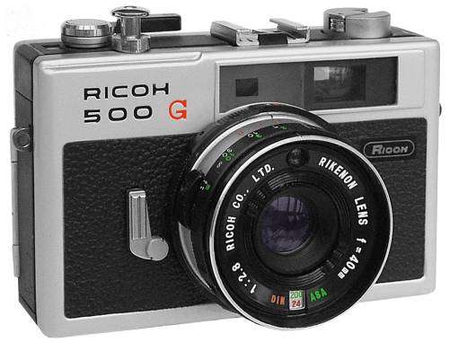 Ricoh 500G Vintage View Finder Camera