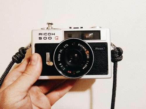 Ricoh 500G Vintage View Finder Camera