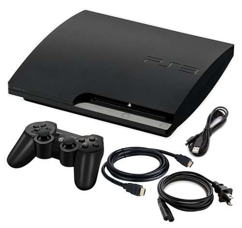 PS3 Console one controller 3 games