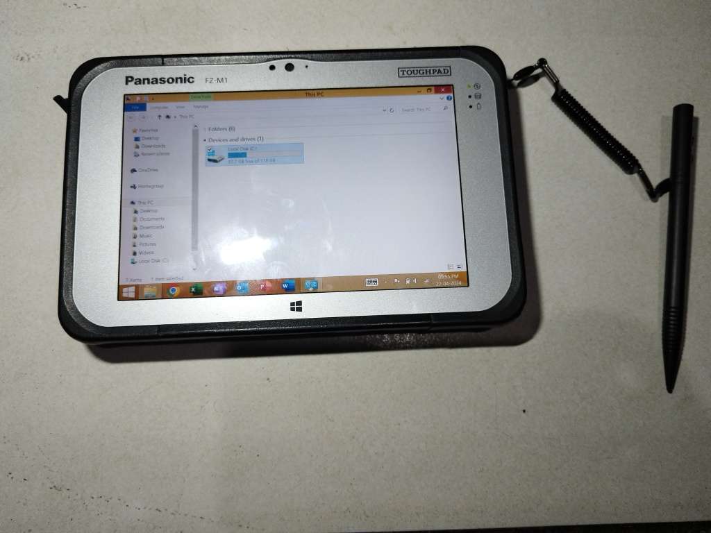 Ruggered Panasonic Toughpad fz-m1