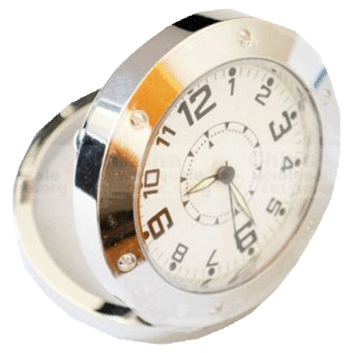 SPY CLOCK - ( SUPPORTS MOTION AND RECORDS VIDEO AND AUDIO - 2GB BUILT IN MEMORY).