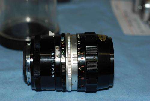 Nikkor 55mm Macro Lens.