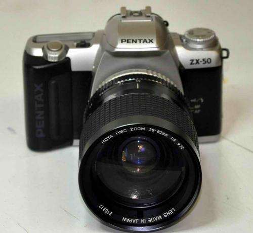 Pentax ZX-50 with 28-85mm lens