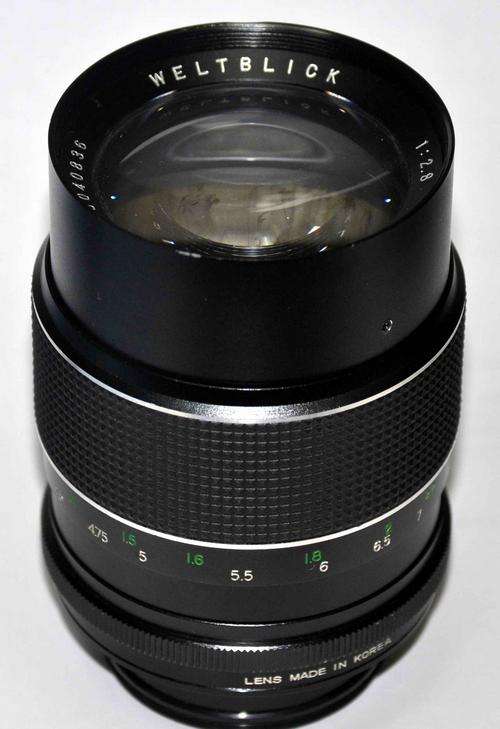 M42 Weltblick 135mm f2.8 lens