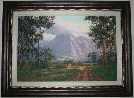 casey V D LEEK authentic oil