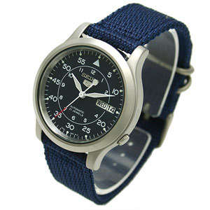New SEIKO 5 MILITARY Nylon SNK807K2 Watch