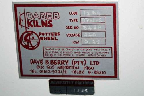 Potters Wheel - Electric