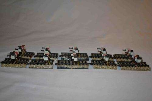 Marklin Buffers With Lanterns For M Track X10