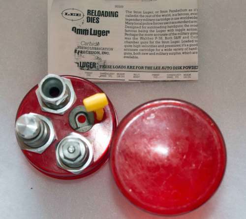 Lee 9mm Luger Reloading Die Set (Product No: 90541)
