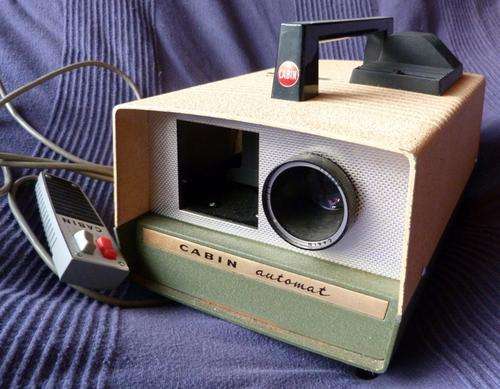 slide projector ; Cabin automat